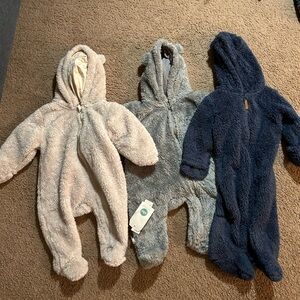 Baby teddy bear suit bundle